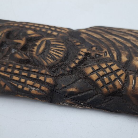 Ethiopian African Tewahedo Wood Wall Plaque - Picture 11 of 11